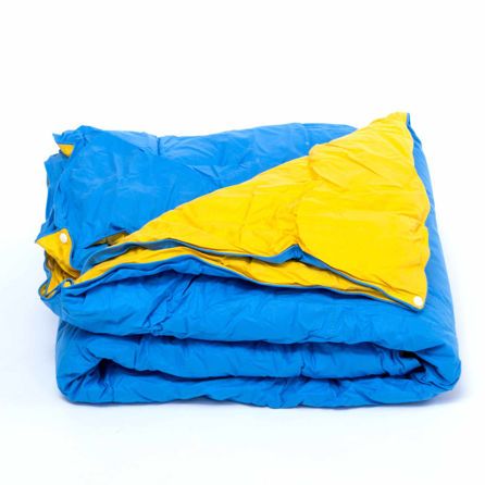 Εικόνα της ΠΑΠΛΩΜΑΤΑ FOUR SEASONS COLOURS - ΜΠΛΕ/ΚΙΤΡΙΝΟ