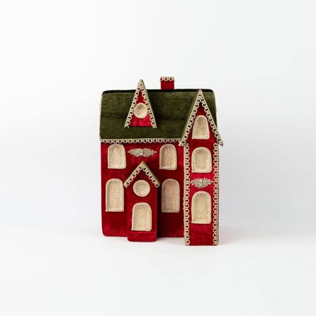 Εικόνα της ΧΡΙΣΤΟΥΓΕΝΝΙΑΤΙΚΑ RED HOUSE - ΚΟΚΚΙΝΟ