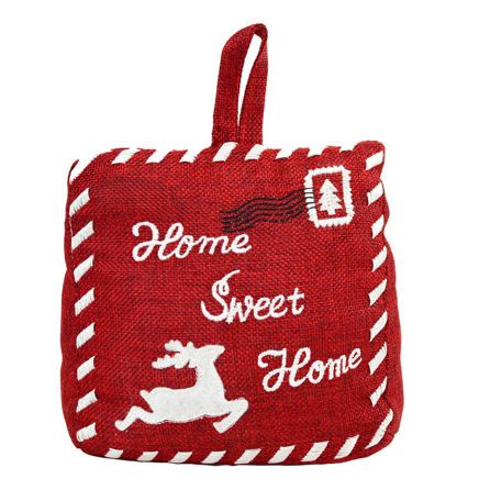 Εικόνα της ΧΡΙΣΤΟΥΓΕΝΝΙΑΤΙΚΑ DOOR STOP"ΤΑΡΑΝΔΟΣ - ΚΟΚΚΙΝΟ