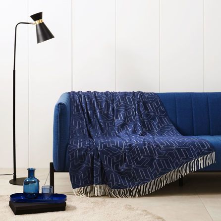 Εικόνα της ΚΟΥΒΕΡΤΑΚΙ ΚΑΝΑΠΕ TH CUBE - ΜΠΛΕ ΣΚΟΥΡΟ