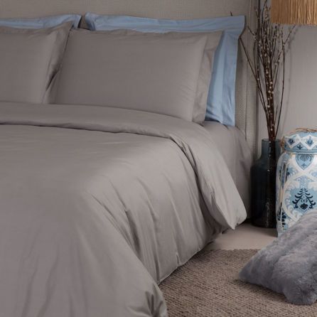 Εικόνα της ΠΑΠΛΩΜΑΤΟΘΗΚΕΣ PREMIUM PERCALE - ΓΚΡΙ/ΛΑΔΙ