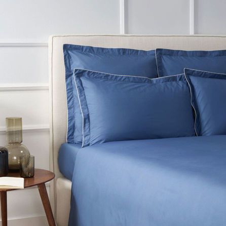 Εικόνα της ΠΑΠΛΩΜΑΤΟΘΗΚΕΣ UNIS PERCALE 94 FILS - ΜΠΛΕ ΡΑΦ