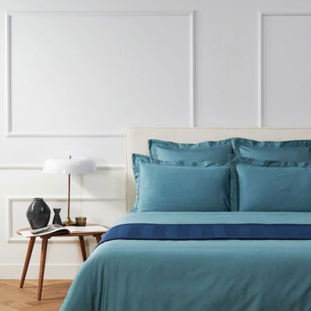 Εικόνα της ΚΑΛΥΜΜΑΤΑ ΚΡΕΒΑΤΙΟΥ SUBLIME - ΜΠΛΕ ΣΚΟΥΡΟ