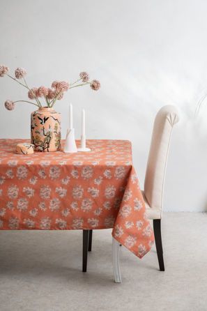 Εικόνα της ΤΡΑΠΕΖΟΜΑΝΤΗΛΑ KOI 3 - ΠΟΡΤΟΚΑΛΙ/ΛΕΥΚΟ