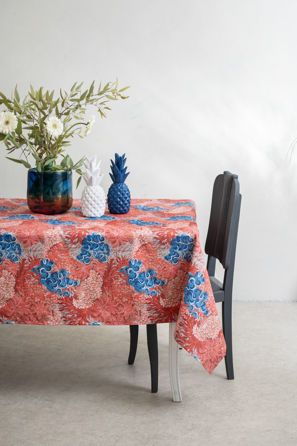 Εικόνα της ΤΡΑΠΕΖΟΜΑΝΤΗΛΑ KOI 5 - ΜΠΛΕ/ΚΟΡΑΛΙ