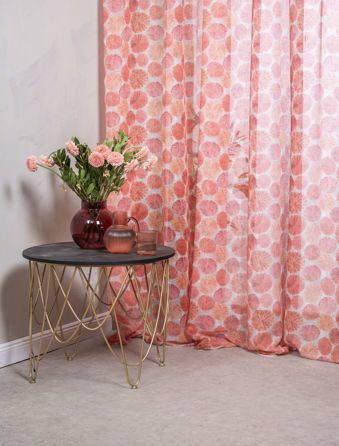 Εικόνα της ΚΟΥΡΤΙΝΑ ΜΕ ΤΡΕΣΑ ANEMONA - ΚΟΡΑΛΙ