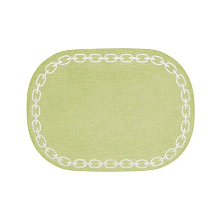 Εικόνα της ΣΟΥΠΛΑ ΟΒΑΛ ΜΕ ΚΕΝΤΗΜΕΝΗ ΑΛ - ΠΡΑΣΙΝΟ/ΕΚΡΟΥ