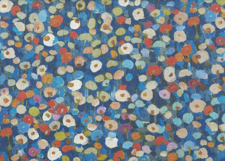 Εικόνα της ΤΑΠΕΤΣΑΡΙΑ ΜΕ ΜΟΤΙΒΟ PRATO FIORITO - ΜΠΛΕ