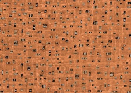 Εικόνα της ΤΑΠΕΤΣΑΡΙΑ ΜΕ ΜΟΤΙΒΟ KUSHIRO - ΧΑΛΚΙΝΟ