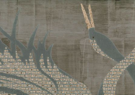 Εικόνα της ΤΑΠΕΤΣΑΡΙΑ ΜΕ ΜΟΤΙΒΟ TSURUIMIDAI - ΓΚΡΙ