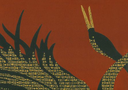 Εικόνα της ΤΑΠΕΤΣΑΡΙΑ ΜΕ ΜΟΤΙΒΟ TSURUIMIDAI - KOKKINO