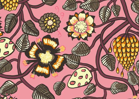 Εικόνα της ΤΑΠΕΤΣΑΡΙΑ ΜΕ ΜΟΤΙΒΟ PIENI TIARA - ΡΟΖ