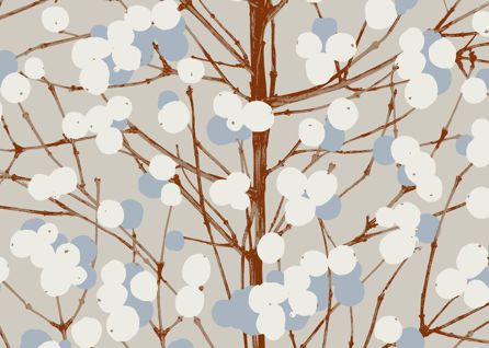 Εικόνα της ΤΑΠΕΤΣΑΡΙΑ ΜΕ ΜΟΤΙΒΟ LUMIMARJA - ΕΚΡΟΥ-ΜΠΛΕ