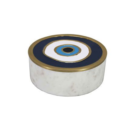 Εικόνα της ΕΙΔΗ ΔΙΑΚΟΣΜΗΣΗΣ BOX WITH IRON LID - ΛΕΥΚΟ