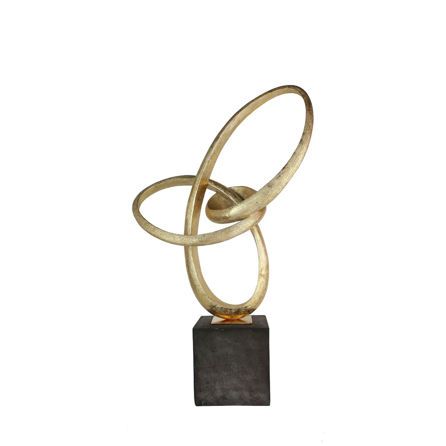 Εικόνα της ΕΙΔΗ ΔΙΑΚΟΣΜΗΣΗΣ CURVED SCUPTURE  - ΧΡΥΣΟ