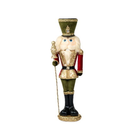 Εικόνα της ΧΡΙΣΤΟΥΓΕΝΝΙΑΤΙΚΑ NUTCRAKER SOLDIERS - ΠΡΑΣΙΝΟ
