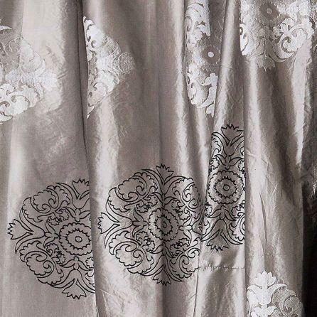 Εικόνα της ΚΟΥΡΤΙΝΑ ΜΕ ΤΡΕΣΑ HOME LINE - ΓΚΡΙ