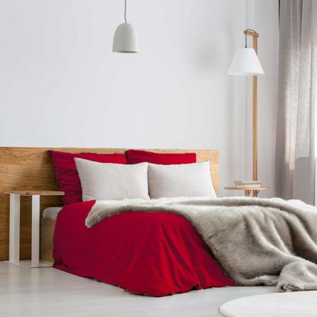 Εικόνα της ΣΕΝΤΟΝΙΑ PREMIUM PERCALE NOTT - KOKKINO
